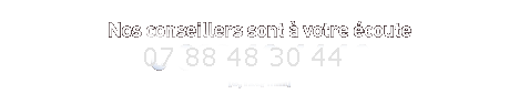 Nos conseillers vous écoutent au 0 820 42 44 12 du Mardi au Vendredi de 9h30 à 13h et 14h à 18h